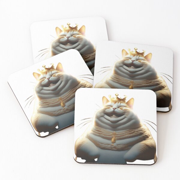 Item preview, Fat Cat with Crown designed and sold by Magazinegallery.