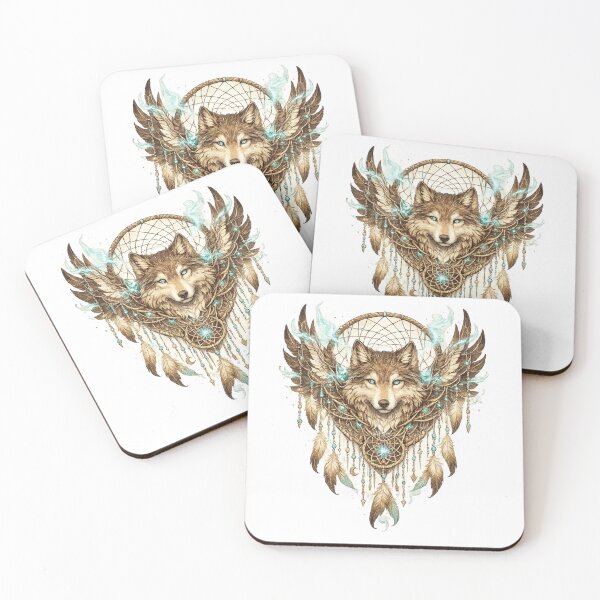 Item preview, Dreamwarden - Wolf of the Path designed and sold by ESSClothing.