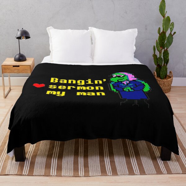 Item preview, Bangin' Sermon My Man Deltarune Susie Gaming Fan Quote designed and sold by QuentinHarrow.