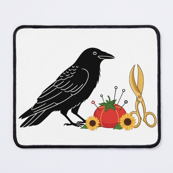 Item preview, Tomato Pincushion Crow designed and sold by pumsquare.