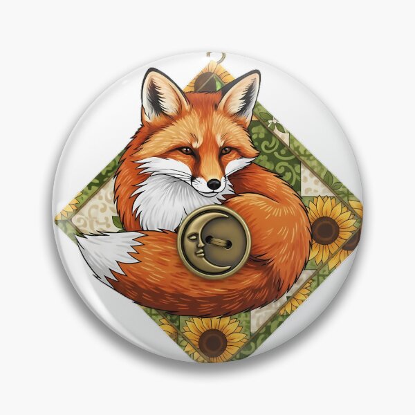 Artikelvorschau, Quilt Charm Fox entworfen und verkauft von pumsquare.