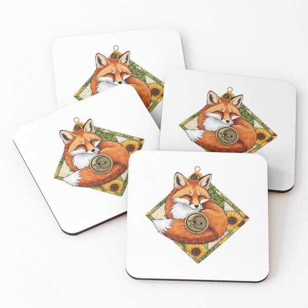 Item preview, Quilt Charm Fox designed and sold by pumsquare.