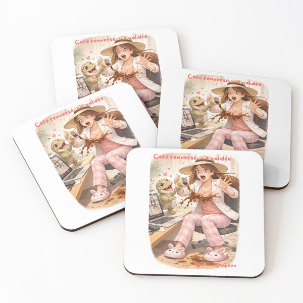Item preview, Working girl teleworking disaster mom Ana designed and sold by ANAAUCHAPEAU.