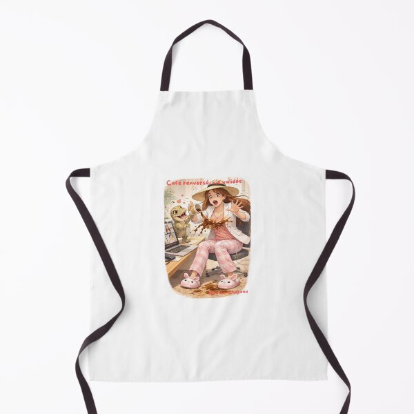 Item preview, Working girl teleworking disaster mom Ana designed and sold by ANAAUCHAPEAU.