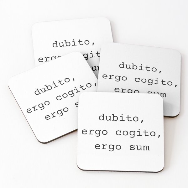 Item preview, Dubito, ergo cogito, ergo sum designed and sold by Ford House Gallery.