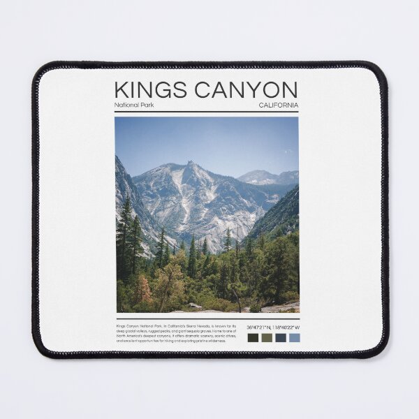 Item preview, Kings Canyon National Park - California designed and sold by StudioRedKoala.