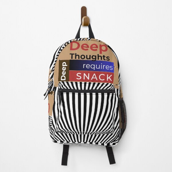 Item preview, Deep Thoughts Requires Deep Snack designed and sold by UrmiCreation.