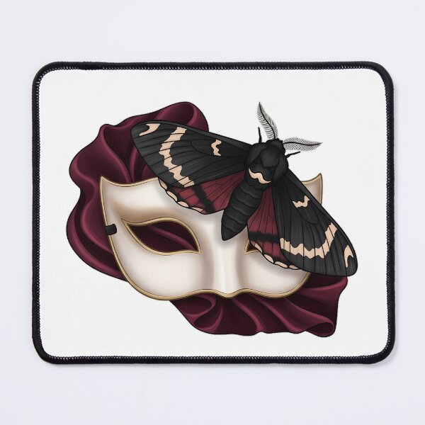 Item preview, Velvet Opera Mask Moth designed and sold by IllumeInk.