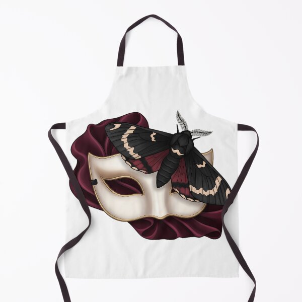 Item preview, Velvet Opera Mask Moth designed and sold by IllumeInk.