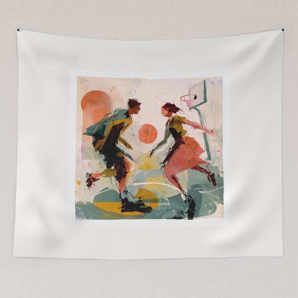 Item preview, Rhythm in Flight: The Art of Basketball #12 designed and sold by Helios Be. Lavsh.