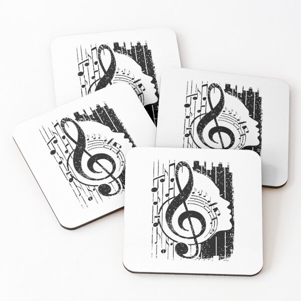 Item preview, Treble Clef and Musical Profile designed and sold by jkrphoto.