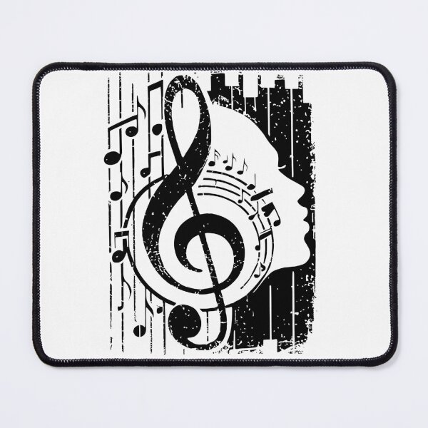 Item preview, Treble Clef and Musical Profile designed and sold by jkrphoto.