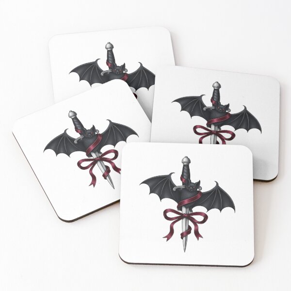 Item preview, Velvet Dagger Bat designed and sold by IllumeInk.