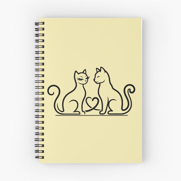 Item preview, ✨ Minimalist Romantic Cats: Flirty Eyelashes and Pure Love  designed and sold by NoraStudioArt.