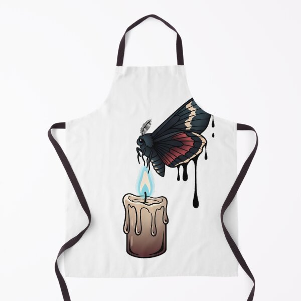 Item preview, Blue Flame Moth designed and sold by IllumeInk.