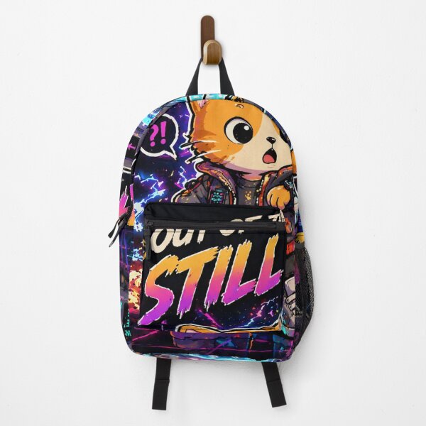 Item preview, Out of Time Still Late - Relatable Time Traveler Cat designed and sold by anandariki.