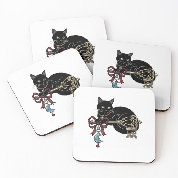 Item preview, Chapel Key Black Cat designed and sold by IllumeInk.