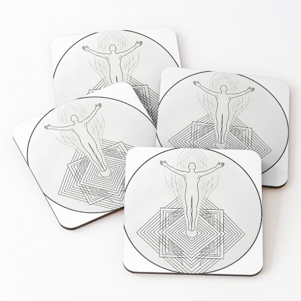 Item preview, Ascending Harmony - Minimalist Geometric Soul Art designed and sold by OnurDown.