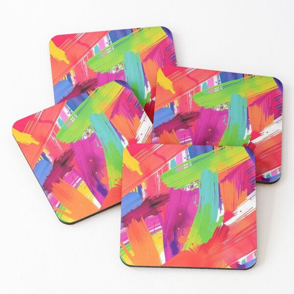Item preview, Abstract Rainbow Brushstrokes  designed and sold by KAVRAO.
