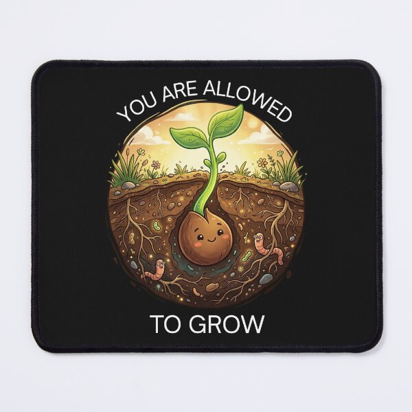 Item preview, You are allowed to grow - for dark colors designed and sold by LAJdesigns.