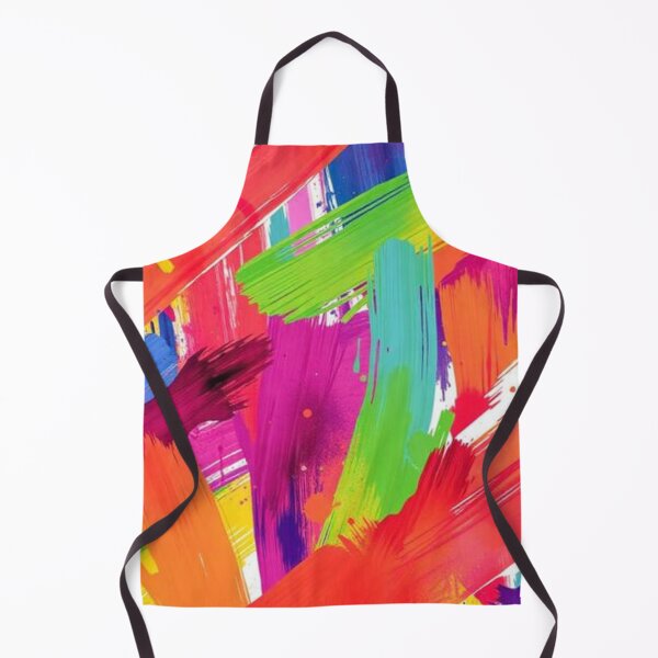 Item preview, Abstract Rainbow Brushstrokes designed and sold by KAVRAO.
