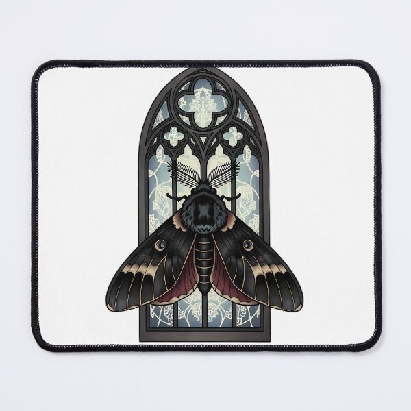 Item preview, Cathedral Window Moth designed and sold by IllumeInk.