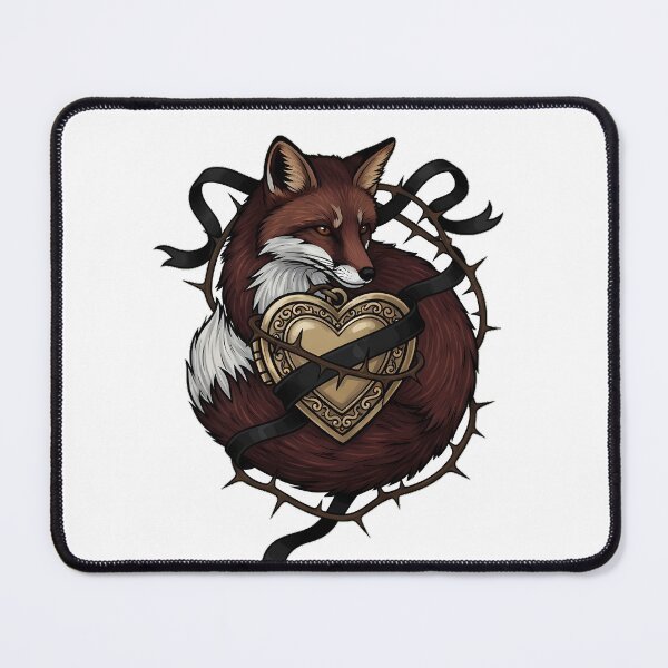 Item preview, Thorn Locket Fox designed and sold by IllumeInk.
