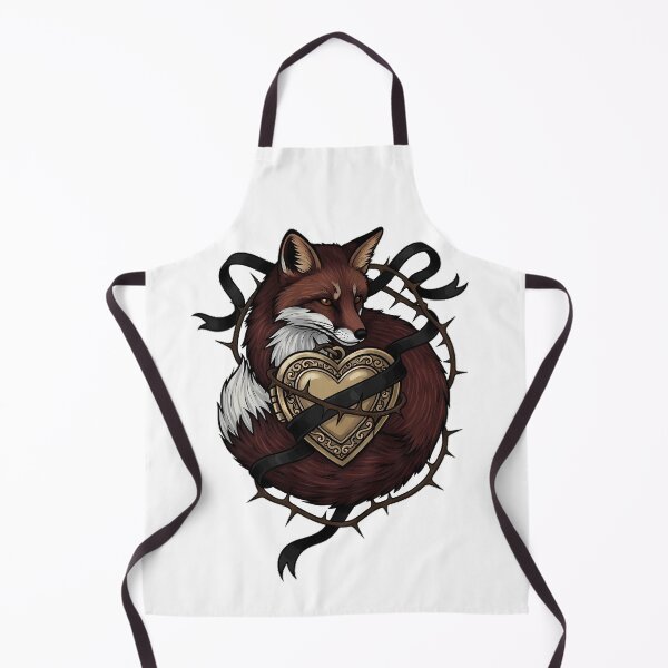 Item preview, Thorn Locket Fox designed and sold by IllumeInk.