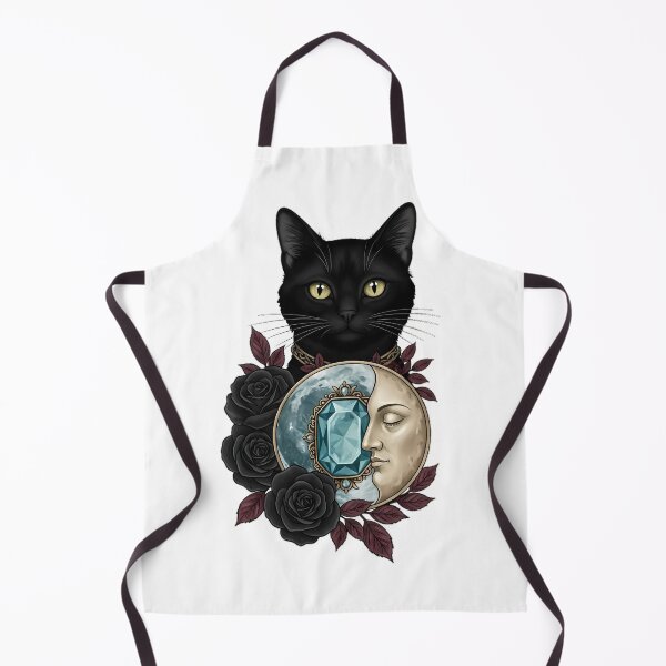 Item preview, Brooched Black Cat designed and sold by IllumeInk.