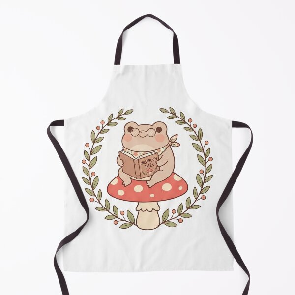 Item preview, Bookworm Frog – Cottagecore Frog Reader designed and sold by PMestore.