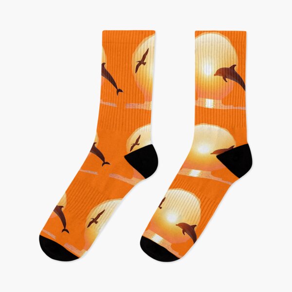 Item preview, Dolphin in the beach sunset designed and sold by Creative Visualize.