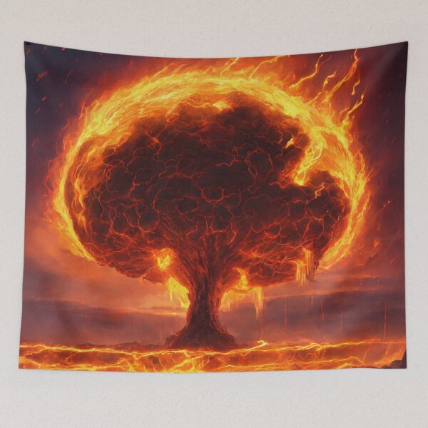 Item preview, The Eternal Burning Tree designed and sold by RaF71PrO.