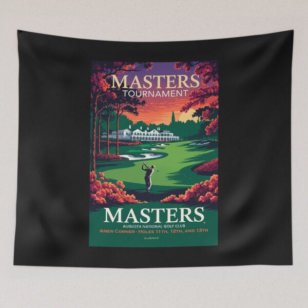 Item preview, Golf - Amen Corner - Masters Holes 11th, 12, and 13th designed and sold by DBM Photo Art 1.