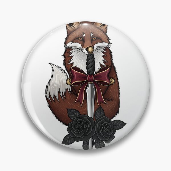 Item preview, Dagger Bow Fox designed and sold by IllumeInk.