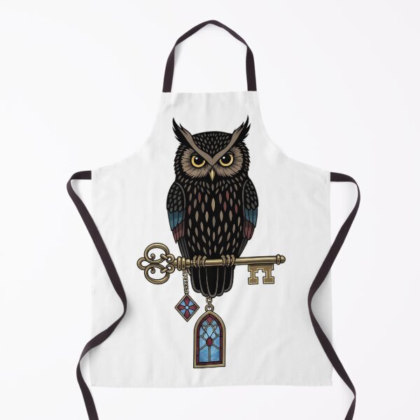 Item preview, Owl Stained Glass Key designed and sold by IllumeInk.