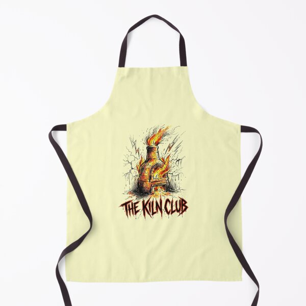 Item preview, The Kiln Club Fiery Pottery Kiln Art designed and sold by TheBetaPattern.