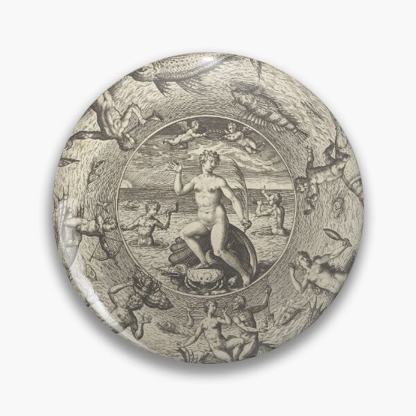 Item preview, Collaert Galatea On Shell | Marine Life designed and sold by GammaRay.