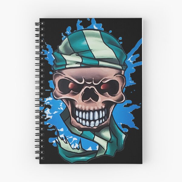Artikelvorschau, Nautischer Goth-Piratenschädel – Dunkle Alternative Tattoo-Kunst entworfen und verkauft von Tokraz-art.