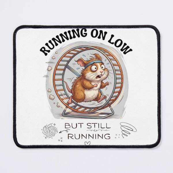 Item preview, Running on low hamster designed and sold by LAJdesigns.
