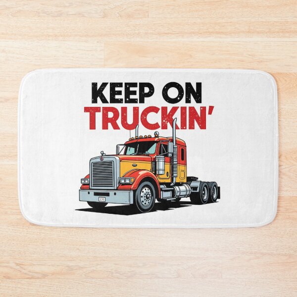 Item preview, Bold Trucker Slogan Retro Rig  designed and sold by mittie101.
