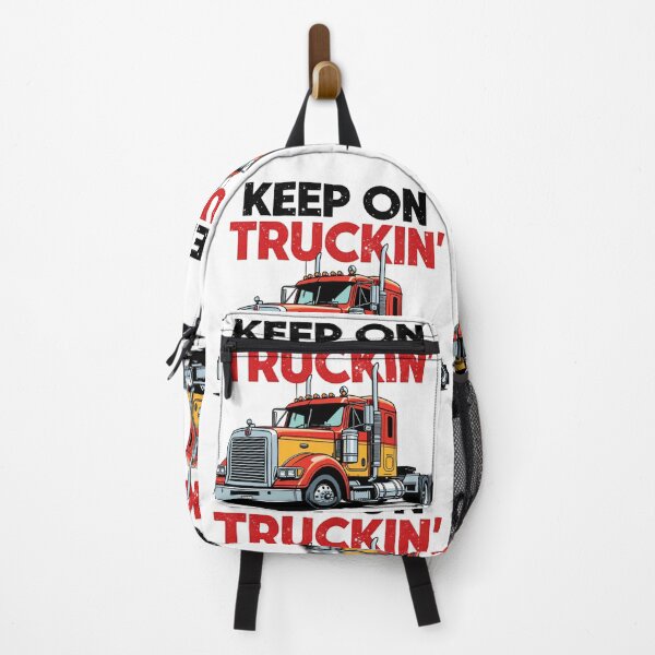 Item preview, Bold Trucker Slogan Retro Rig  designed and sold by mittie101.