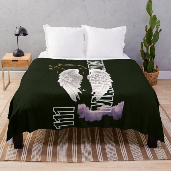 Item preview, 111 Manifestation Angel Number – Spiritual Aesthetic Typography Design designed and sold by CosmicQuietLab.