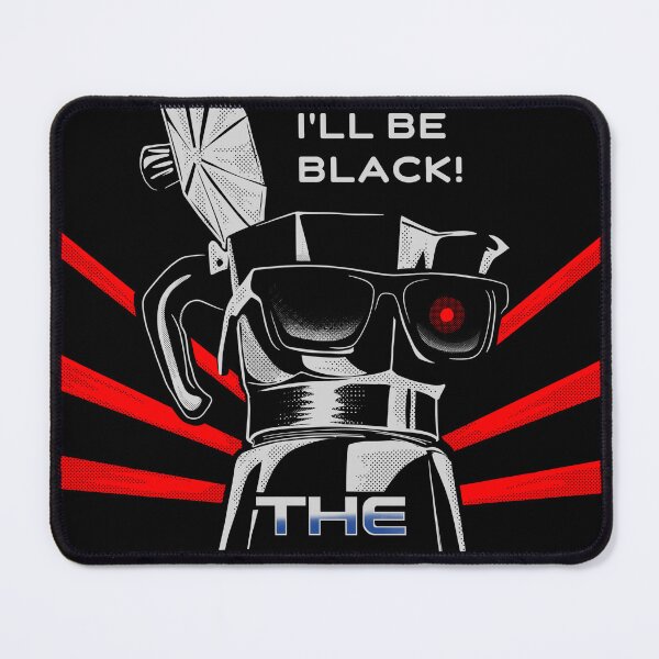 Item preview, I'll Be Black! - Cybernetic Stovetop Espresso Illustration designed and sold by danhoodstudio.
