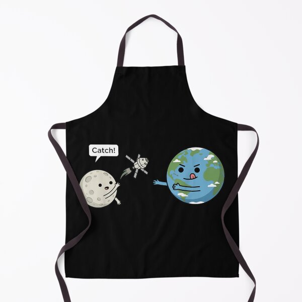 Item preview, Funny Space Catch Earth and Moon Throwing Satellite Cute Galaxy Art designed and sold by ObukiLantara.