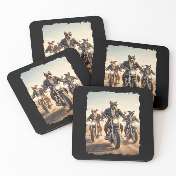 Item preview, Funny American Staffordshire Terrier Motorcycle Meme Dog Lover designed and sold by DoodleTortle.