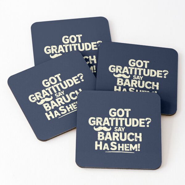 Item preview, Got Gratitude Say Baruch Hashem! designed and sold by Thank-HaShem.