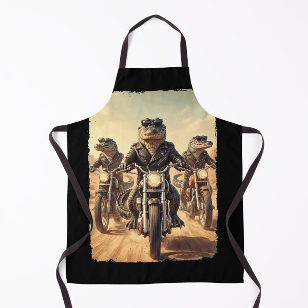 Item preview, Funny Alligator Motorcycle Meme Animal Lover designed and sold by DoodleTortle.