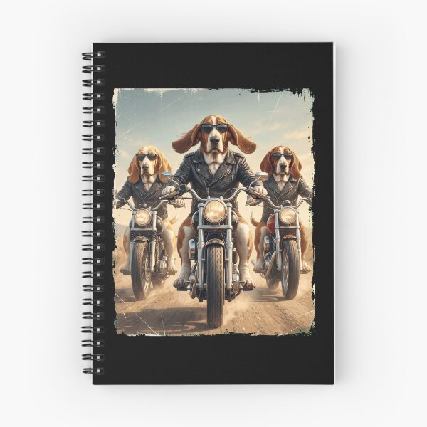 Item preview, Funny Basset Hound Motorcycle Meme Dog Lover designed and sold by DoodleTortle.