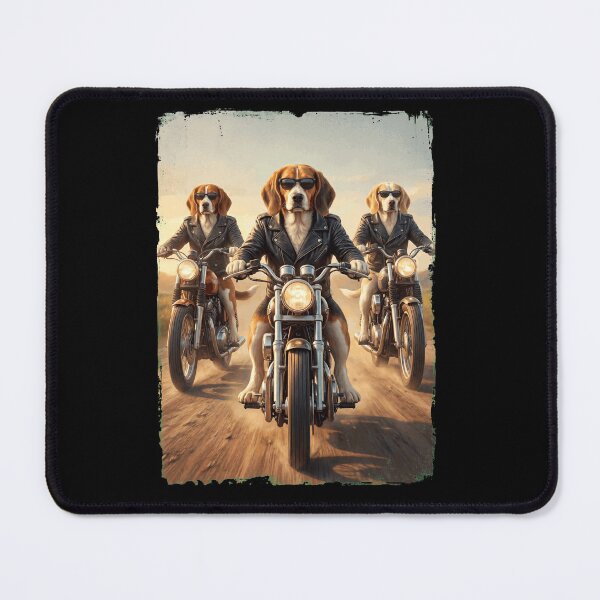 Item preview, Funny Beagle Motorcycle Meme Dog Lover designed and sold by DoodleTortle.