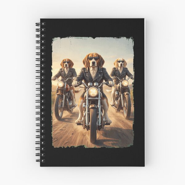 Item preview, Funny Beagle Motorcycle Meme Dog Lover designed and sold by DoodleTortle.